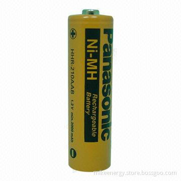 NiMH Battery Pack with 2100mAh Capacity and 1.2V Nominal Voltage